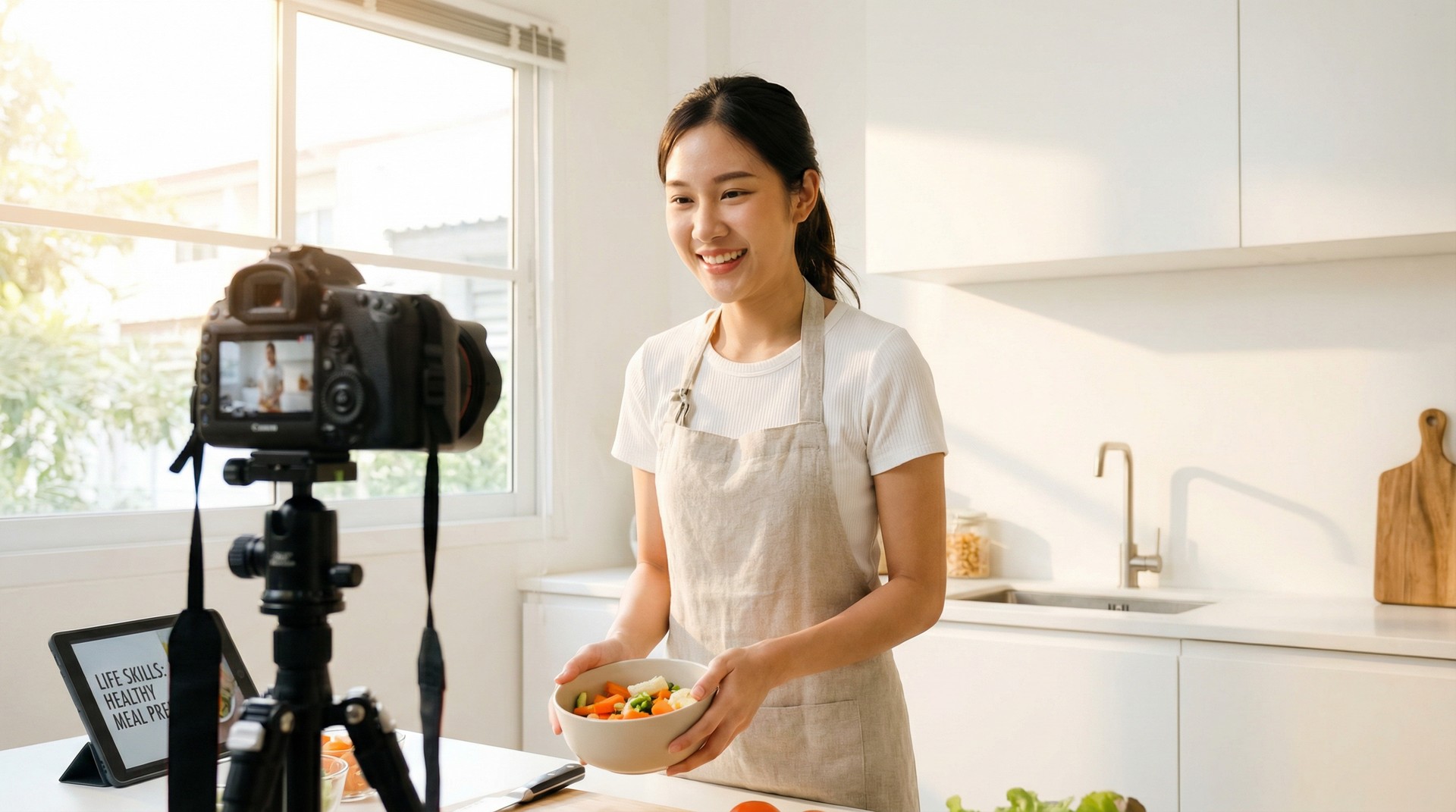 糖心Vlog生活视频教程：健康饮食视频分享
