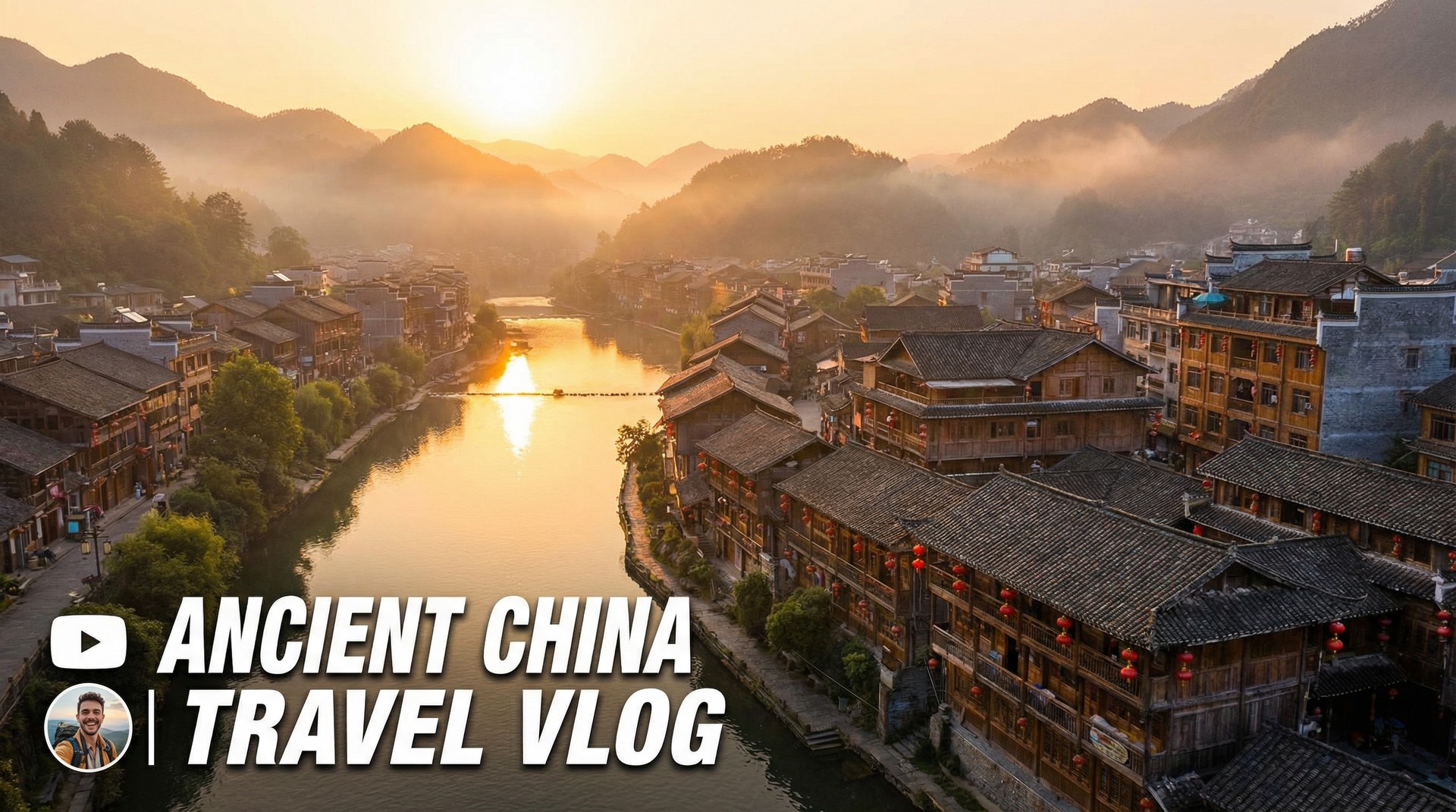 糖心Vlog旅行Vlog：探索中国古镇视频