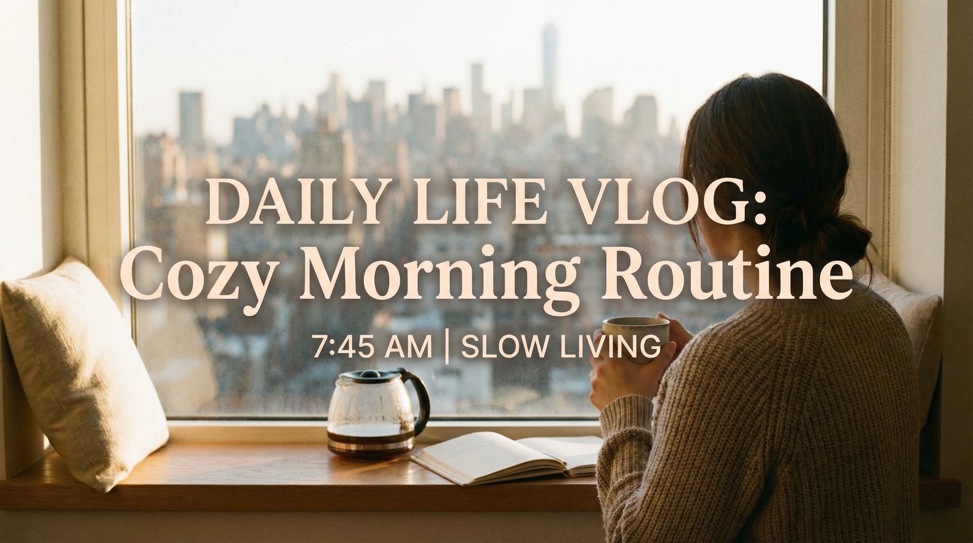 糖心Vlog生活Vlog：清晨慢生活日常记录